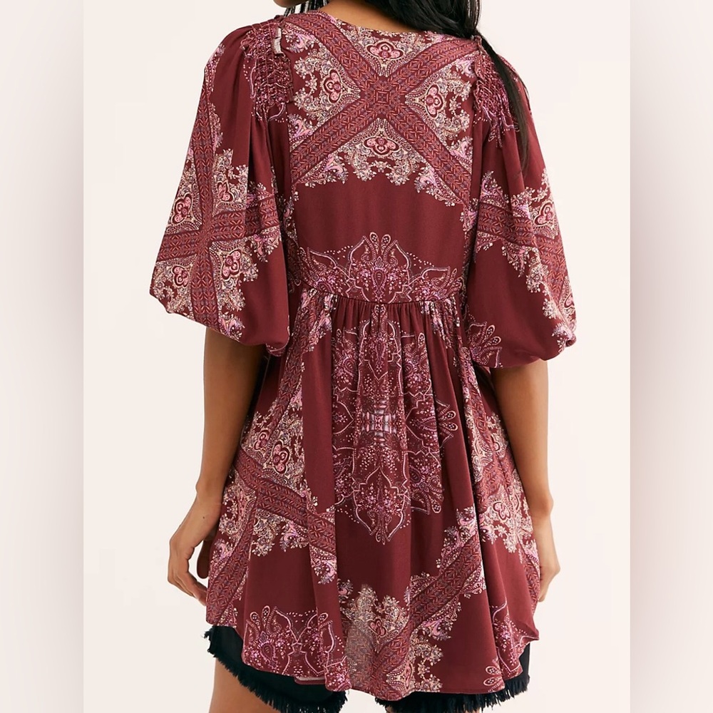 Free People Girl Talk Tunic - Large - Picture 2 of 8